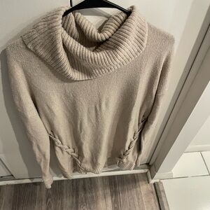 Pink Rose sweater - size L